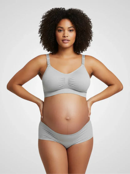 Anteross | Seamless Nursing Bra – Wireless Maternity Bra with Easy Clip Access
