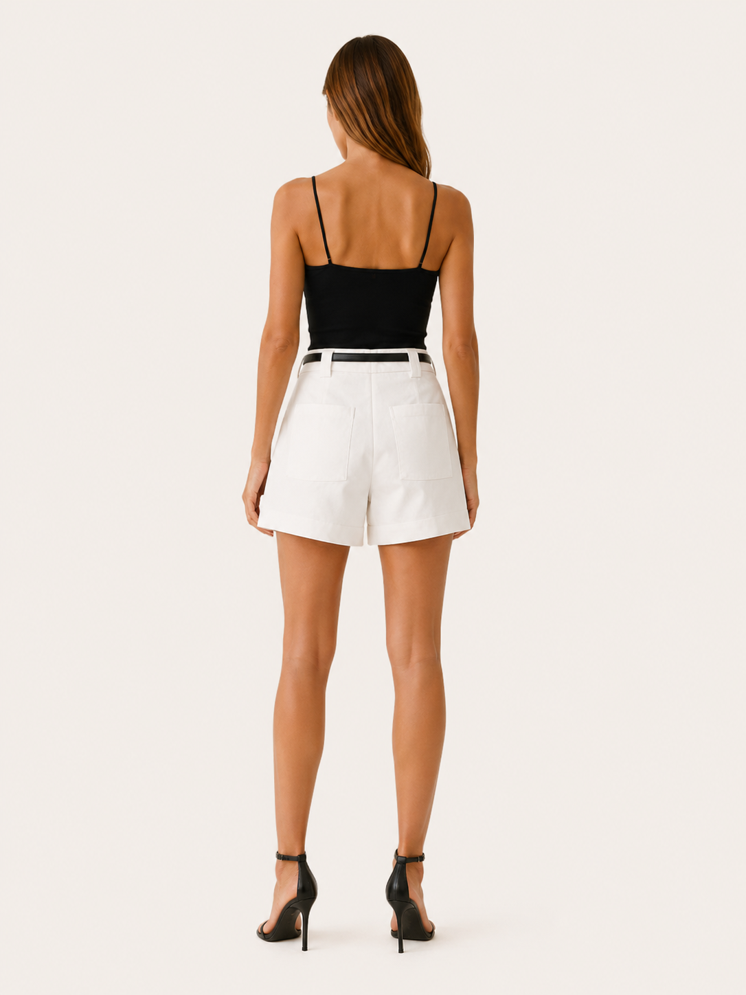 Aurelia | Anteross Tailored Trouser Shorts with High Waist