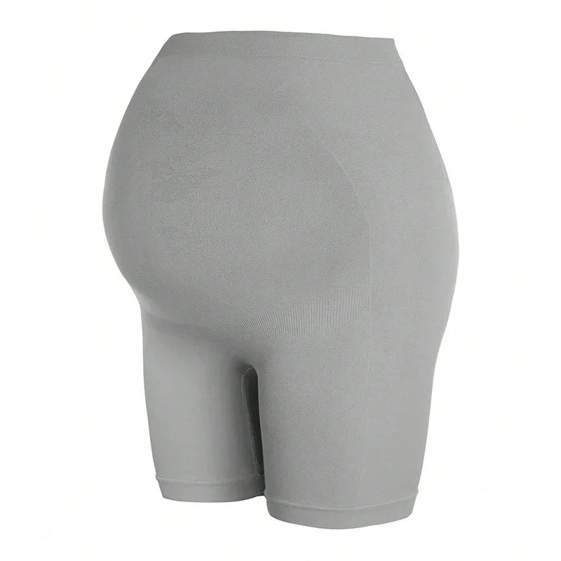 Maternity Support Shorts – High Waisted Over the Bump Soft Stretch Pregnancy Shorts