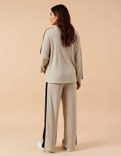 Anteross | Maternity Pajama Shorts Set – Soft Casual Pregnancy Loungewear for Home & Everyday Wear