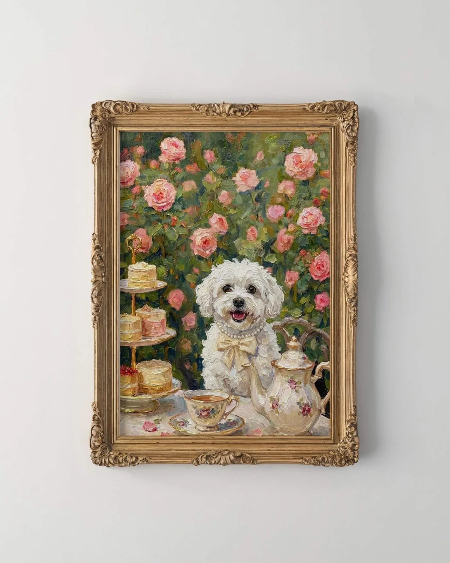 Tea in the Rose Garden